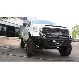 Addictive Bumper HoneyBadger Powder Coated Black Steel - F747355000103