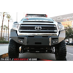 Fab Bumper Premium 1-Piece Design Steel Black - TT14H28511