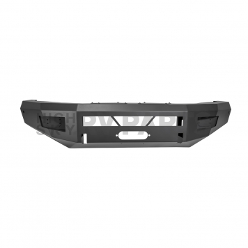 TrailFX TFX Front HD Bumper 1-Piece Design Steel Black - FHDB005TI