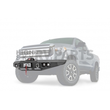 Warn Bumper Ascent 1-Piece Design Steel Black - 99777