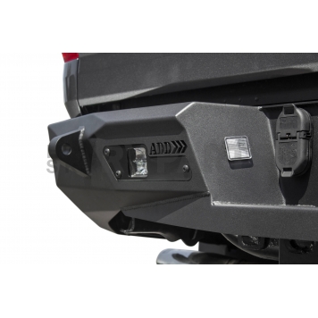 Addictive Bumper Stealth Fighter Powder Coated Black Steel - R741231280103-3