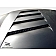 Extreme Dimensions Hood - Primered Fiberglass Black - 104310