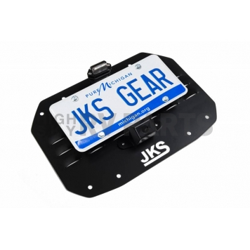 JKS Manufacturing Tailgate Vent Cover - Painted Steel Black - JKS8215