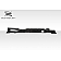 Extreme Dimensions Side Skirt - Primered Fiberglass Reinforced Plastic Black Set of 2 - 108995