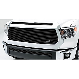 T-Rex Grille Insert - Horizontal Bar Aluminum Black Powder Coated - 20965B