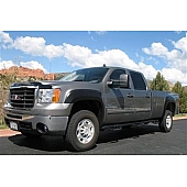 N-Fab Nerf Bar - Truck Wheel to Wheel Black Matte Textured Powder Coated Steel Round - C07115CC6X