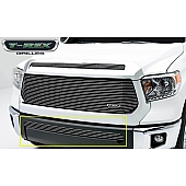 T-Rex Bumper Grille Insert Horizontal Bar Polished Silver Billet Aluminum - 25964