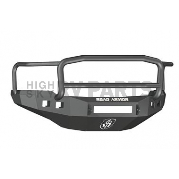 Road Armor Bumper Stealth Lonestar 1-Piece Design Steel Black - 382R5BNW