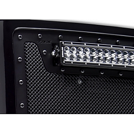 T-Rex Grille Insert - Mesh Steel Black Powder Coated - 6319641-BR
