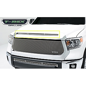 T-Rex Hood Scoop Grille Insert Polished Stainless Steel Silver - 119640