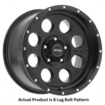 Pro Comp Wheels Series 45 - 17 x 9 Black - 5045-7982