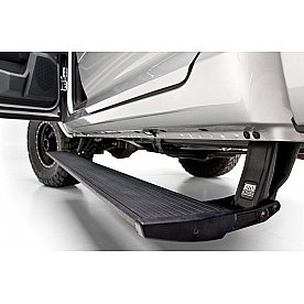 Amp Research Running Board 600 Pound Capacity Aluminum Power Lowering - 75137-01A