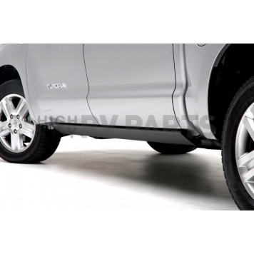 Amp Research Running Board 600 Pound Capacity Aluminum Power Lowering - 75137-01A-2