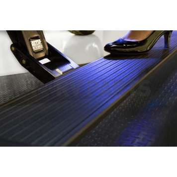Amp Research Running Board 600 Pound Capacity Aluminum Power Lowering - 75137-01A-3