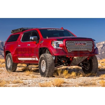 Amp Research Running Board 600 Pound Capacity Aluminum Power Lowering - 75137-01A-6