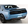 GT Styling Tail Light Center Panel Cover - Solid Smoke - GT4190