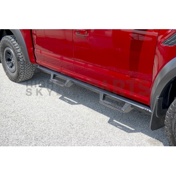 N-Fab Nerf Bar 4 Inch Steel Angular - EXT07QC-TX-3