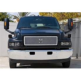 T-Rex Truck Products Grille Insert - Mesh Rectangular Polished Stainless Steel - 6710870