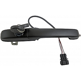 Help! By Dorman Exterior Door Handle - Plastic Black Single - 94503