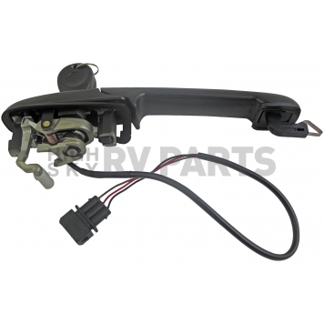 Help! By Dorman Exterior Door Handle - Plastic Black Single - 94503-1