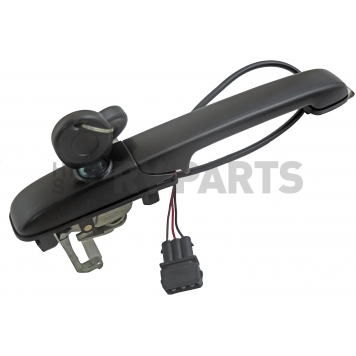 Help! By Dorman Exterior Door Handle - Plastic Black Single - 94503-2