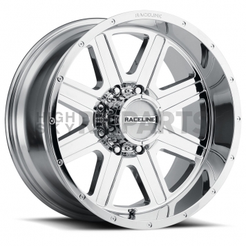 RaceLine Wheel 17 Diameter 12 Offset Aluminum Silver Single