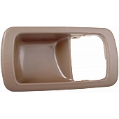 Help! By Dorman Interior Door Handle Bezel - Oak Plastic - 92948