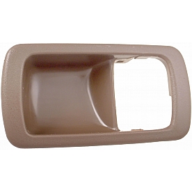 Help! By Dorman Interior Door Handle Bezel - Oak Plastic - 92948