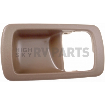 Help! By Dorman Interior Door Handle Bezel - Oak Plastic - 92948