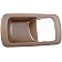 Help! By Dorman Interior Door Handle Bezel - Oak Plastic - 92948