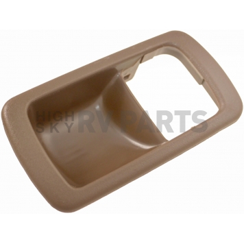 Help! By Dorman Interior Door Handle Bezel - Oak Plastic - 92948-2