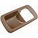 Help! By Dorman Interior Door Handle Bezel - Oak Plastic - 92948