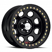 RaceLine Wheel RT81 Rock 17 x 8 Black - RT8178080