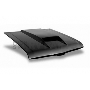 Harwood Fiberglass Hood - Pro Touring Fiberglass Black - B14107