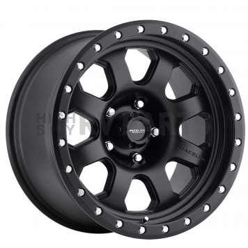 RaceLine Wheel 17 Diameter -12 Offset Aluminum Black Single