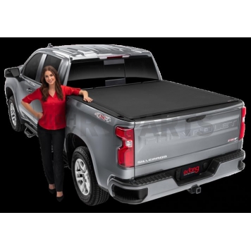 Extang Tonneau Cover Hard Folding Black Matte Aluminum/ Vinyl - 85466-3