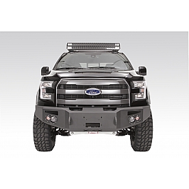 Fab Fours Bumper Premium 1-Piece Design Steel Black - FF15H32511