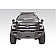 Fab Fours Bumper Premium 1-Piece Design Steel Black - FF15H32511