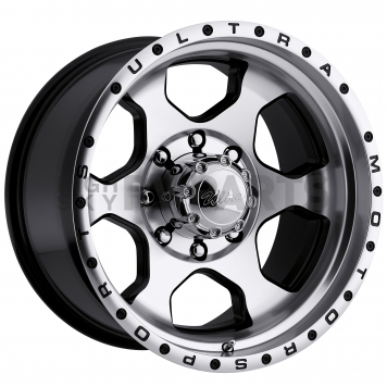Ultra Wheel Rogue 175 - 17 x 8 Black With Diamond Cut Face - 175-7882U