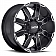 Ultra Wheel Phantom 225 - 17 x 8 Black With Diamond Cut Accents - 225-7881U+01