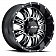 Ultra Wheel 17 Diameter 1 Offset Painted Gloss With Milled Accents Single - 249-7981BM+01