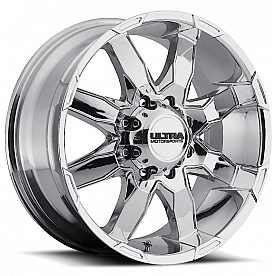 Ultra Wheel Phantom 225 - 17 x 8 Silver - 225-7882C+20