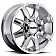 Ultra Wheel Phantom 225 - 17 x 8 Silver - 225-7882C+20