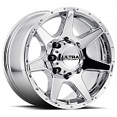 Ultra Wheel Tempest 205 - 17 x 9 Silver - 205-7982C+12