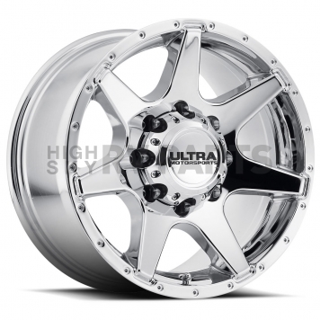 Ultra Wheel Tempest 205 - 17 x 9 Silver - 205-7982C+12