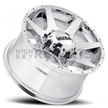 Ultra Wheel Tempest 205 - 17 x 9 Silver - 205-7982C+12-1