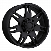 Ultra Wheel Gauntlet 237/238 - 17 x 9 Black - 238-7982B