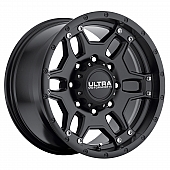 Ultra Wheel Mongoose 178 - 17 x 9 Black - 178-7982SB