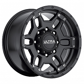 Ultra Wheel Mongoose 178 - 17 x 9 Black - 178-7982SB
