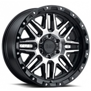 Black Rhino Wheel Alamo - 18 x 9 Black With Natural Face - 1890ALA-88165B22